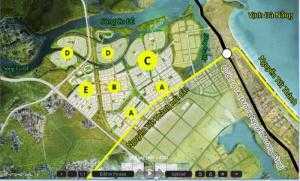 Đất Golden Hills phía trước trường Đàm Quang Trung