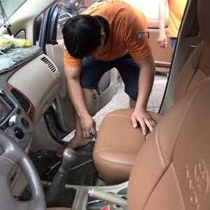 Bọc ghế da xe hơi cao cấp . Bảo hành 2 năm