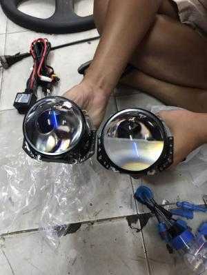 Độ bi xenon cho xe hơi cực đẹp. Bào hành 1 năm