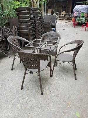 Bàn ghế cafe giá rẻ Htt02