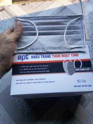 Khẩu trang y tế giá sỉ hàng do công ty sản xuất dụng cụ y tế APT phân phối