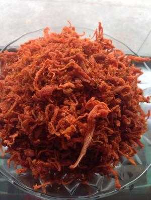 Khô bò dùng trộn bánh tráng dai,không ngọt lịm như các loại khô bò dùng nhiều chất điều vị khác