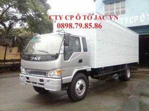Xe tải nhẹ jac 9.1T/ jac chở hàng thùng dài