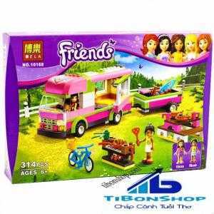 Lego friends Xếp hình chuyến thăm quan cắm trại