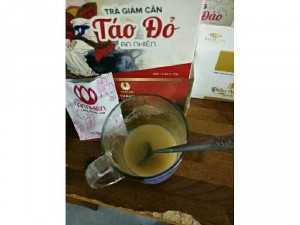 Trà giảm cân táo đỏ