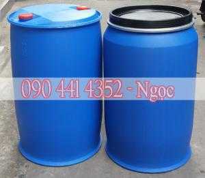 Thùng phi nhựa 220 lít , thùng phuy 220 lít đựng hoá chất , thùng phuy nhựa 220 lít đựng thực phẩm