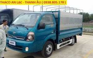 Xe tải KIA K250 Trường Hải, tải trọng 2 tấn 4 thùng kín, thùng mui bạt, hỗ trợ 75% giá trị xe.