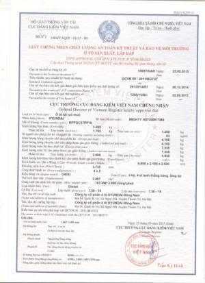 Hyundai HD78 thùng mui bạt tải trọng 4,8 tấn