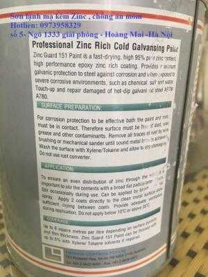 Sơn Mạ Kẽm Lạnh Zrc Aerosol , Sơn Lạnh , Dạng Chai Xịt 340g