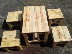 Bàn ghế cóc có nhiều mẫu giá siêu rẻ