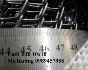 Lưới thép B40 ô 10x10, 20x20, 30x30, 40x40, 50x50, 60x60, 70x70