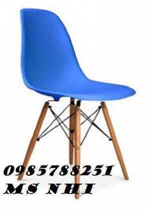 Ghế nhựa chân gỗ giá rẻ nhất NN01