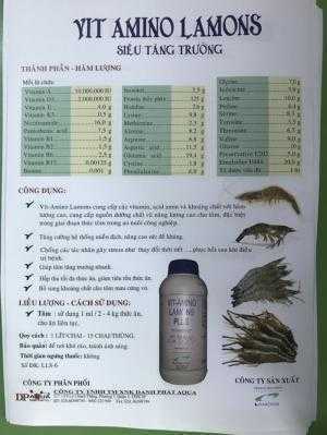 Vit Amino Lamons - Siêu Tăng Trưởng
