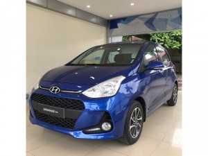Hyundai I10 1.2AT 2018 màu xanh