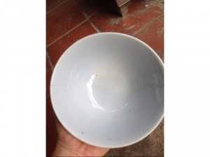 Bát loa tàu xưa in hoa hồng