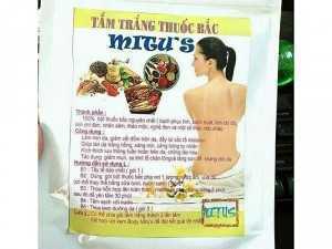 Tắm trắng thuốc bắc