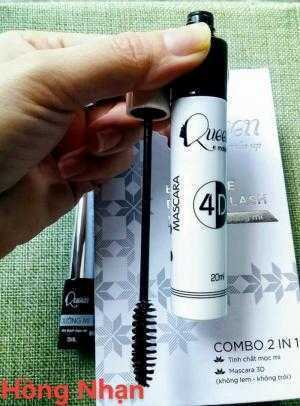 mascara 4D đầu nhỏ