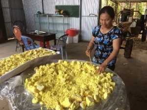 Tinh bột nghệ đỏ nguyên chất 100% nhà làm