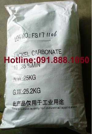 Bán NiCO3, bán Nickel Carbonate, Niken Cacbonat (Trung Quốc) dùng trong xi mạ, gốm sứ