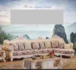 sofa góc tân cổ điển