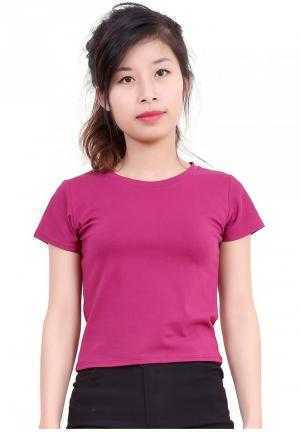 May áo thun cổ tròn đồng phục giá rẻ tại xưởng