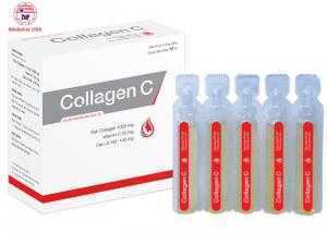 Collagen C dạng nước, ống 10ml hộp màu trắng