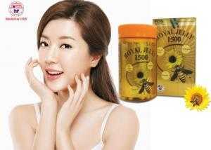ROYAL JELLY 1500 - Chiết xuất từ sữa ong chúa, collagen và vitamin E