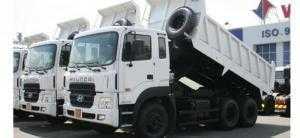 Bán xe tải Ben HD270-15T màu trắng giao ngay