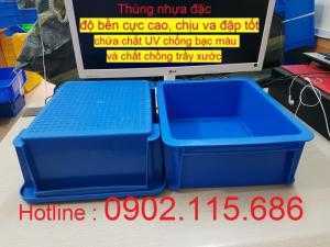 Thùng nhựa đặc b10,thùng nhựa có nắp chất liệu nhựa PP