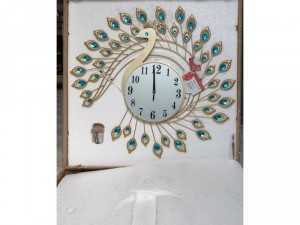 Đồng hồ trang trí chim công 1426
