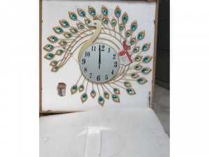 Đồng hồ trang trí chim công 1426