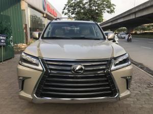 Bán Lexus LX570 nhập mỹ,màu vàng,sản xuất 2018,mới 100%,bản Full,xe giao ngay.