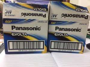 pin AA và AAA evolta của panasonic