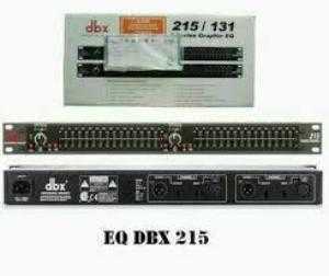 Lọc âm thanh Equalizer DBX 215 khuyến mãi bộ dây âm thanh Canon