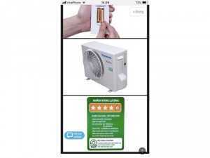 Máy lạnh Panasonic inverter 1hp mới 100%