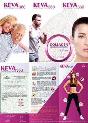 Sản phẩm làm đẹp collagen keva 360 - hàng chính hãng