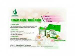 Thảo mộc khử mùi (hôi nách, hôi chân) NB