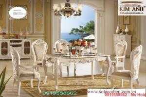 Bàn ăn tân cổ điển giá rẻ