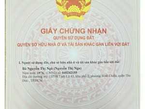 Cần tiền bán gấp nhà mặt tiền tỉnh lộ 43