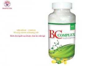 Vitamin và khoáng chất cho người chán ăn mất ngủ - BC – Complex