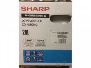 Lò Vi Sóng SHARP cơ có NƯỚNG 20L