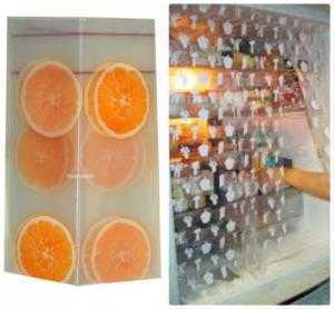 Mành che tiết kiệm năng lượng cho tủ lạnh