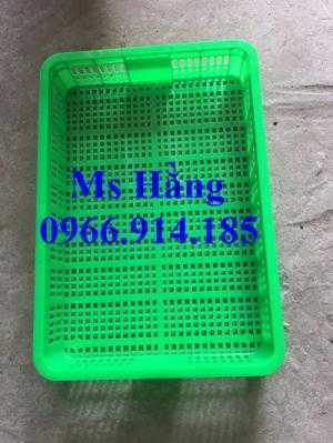 Sóng nhựa 1 tấc, khay nhựa hở đựng hàng hóa, rổ nhựa 10cm