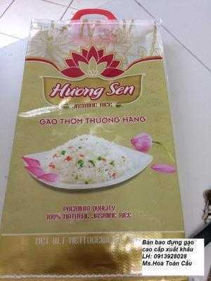 Bao 25kg trong suốt ghép màng opp