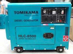 Máy phát điện 5kva chạy dầu Tomikama giá tốt