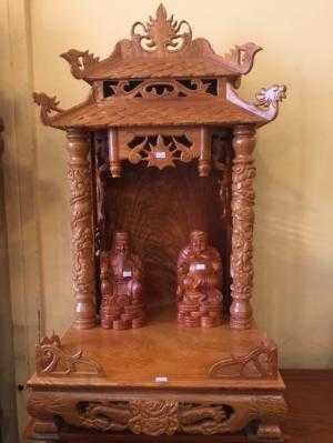 Bàn thờ ông địa mái ngói 60cm - SD22