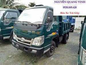 Xe Ben FLD 250D mới 2018, xe Ben 2tấn4,thùng 2khối1,bán xe trả góp.
