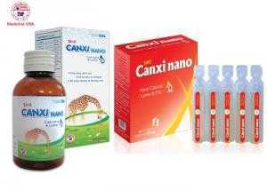 Sirô CANXI NANO - Bổ sung canxi và vitamin, hỗ trợ phát triển hệ xương trong cho trẻ nhỏ