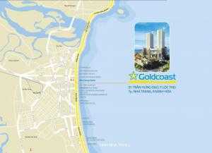 Suất nội bộ Gold Coast Nha Trang 2PN, view biển, cực đẹp, giá chỉ 3.4 tỷ