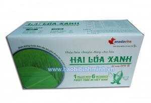 Thùng carton in offset đựng phân bón Hai Lúa Xanh - hinh 2